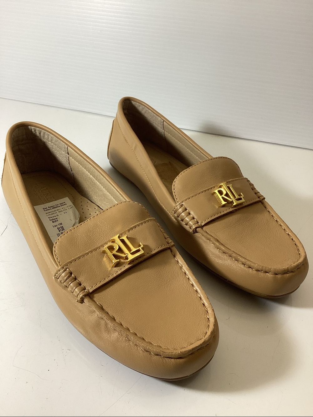 Lauren Ralph Lauren Women's Barnsbury Slip-On Driver Loafers - Picture 3 of 9